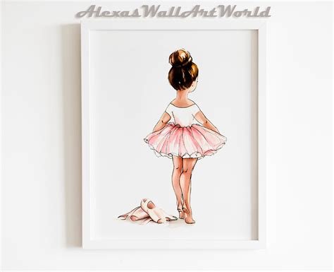 ballerina nursery decor|ballerina wall art for girls.